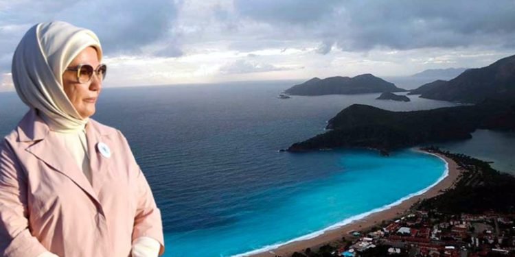 Kıyılarda ihale verme yetkisi Emine Erdoğan'da