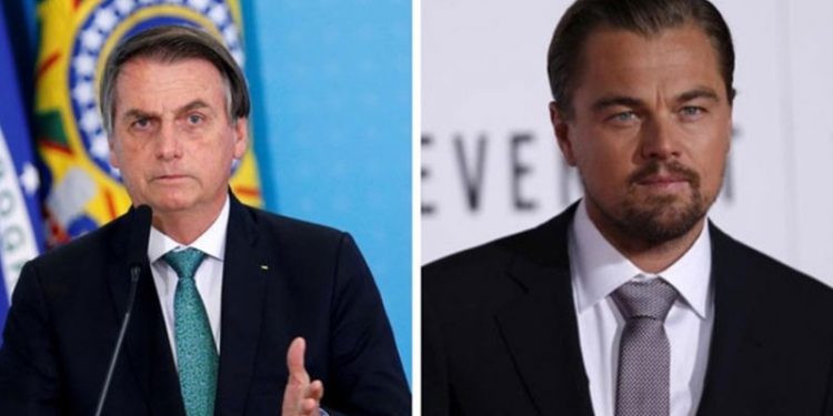 Leonardo Di Caprio ile Brezilya lideri birbirine girdi