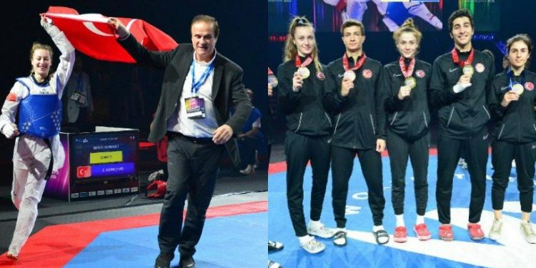 Milli sporcular, Tekvando Avrupa Şampiyonası'na 7 madalya ile başladı