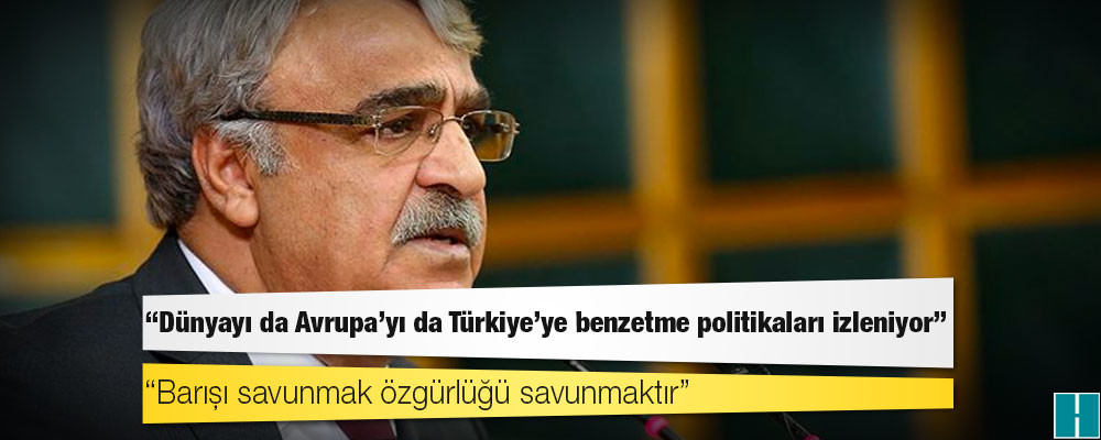 Mithat Sancar'dan NATO açıklaması: Dünyayı da Avrupa’yı da Türkiye’ye benzetme politikaları izleniyor