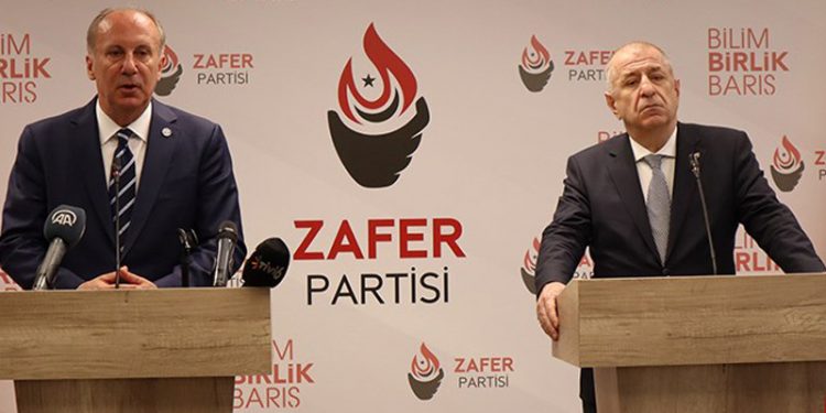 Muharrem İnce, Ümit Özdağ’ı ziyaret etti