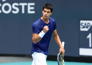 Nadal'ın ardından Djokovic'i de yenen 19 yaşındaki Alcaraz, finalde