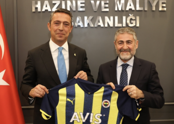 Nureddin Nebati ile Ali Koç arasında görüşme