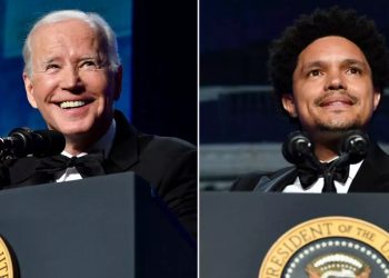 Pandeminin ardından ilk Beyaz Saray Muhabirler Yemeği gerçekleşti: Biden esprili konuşma yaptı, Trevor Noah sahne aldı