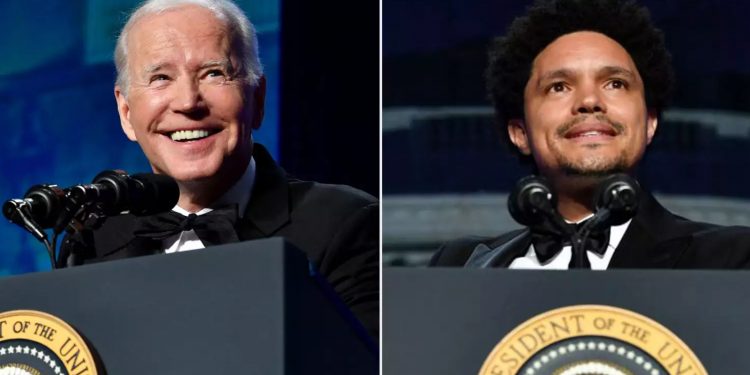 Pandeminin ardından ilk Beyaz Saray Muhabirler Yemeği gerçekleşti: Biden esprili konuşma yaptı, Trevor Noah sahne aldı