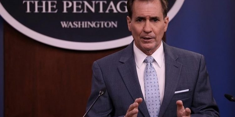 Pentagon Sözcüsü Kirby, Beyaz Saray Ulusal Güvenlik Konseyine atandı