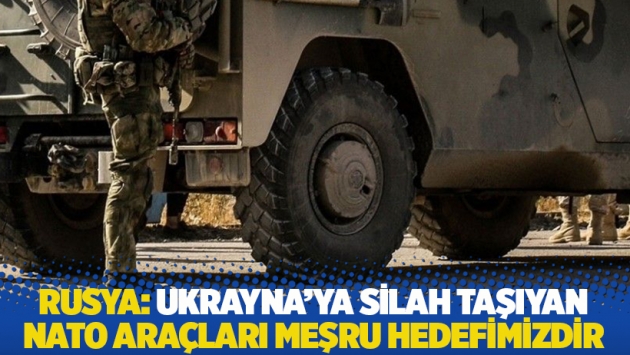 Rusya Savunma Bakanı Şoygu: Ukrayna'ya silah taşıyan NATO araçları meşru hedefimizdir