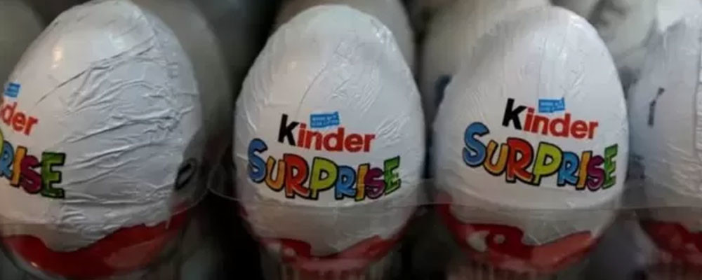 Salmonella bakterisi Kinder çikolata ürünleri nedeniyle 12 ülkede en az 324 kişiye bulaştı