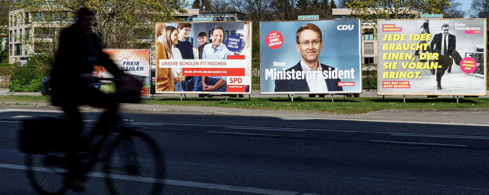 Schleswig-Holstein'da CDU'dan tarihi seçim zaferi