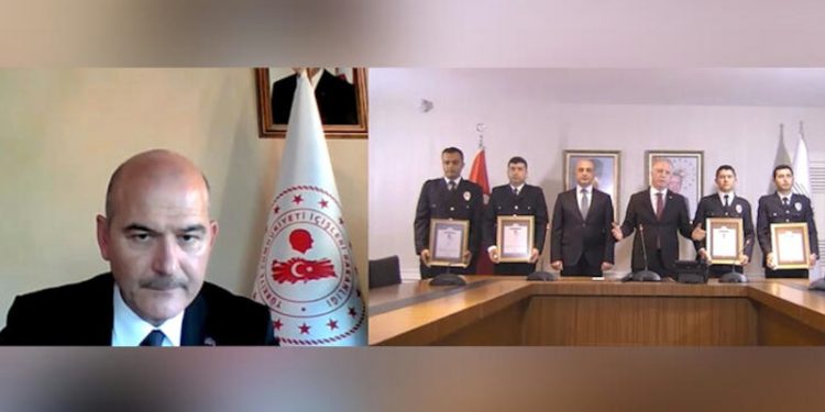Soylu’dan, saldırı şüphelisini öldüren polislere ödül