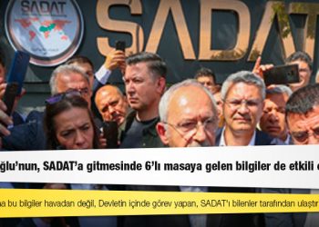 Sözcü yazarı Saygı Öztürk: Kılıçdaroğlu'nun, SADAT'a gitmesinde 6'lı masaya gelen bilgiler de etkili oldu