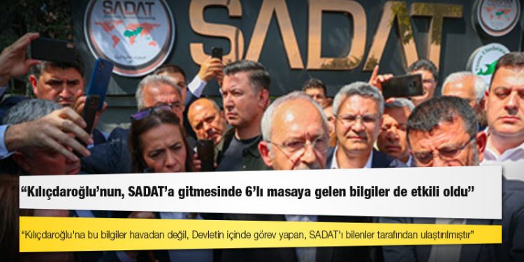 Sözcü yazarı Saygı Öztürk: Kılıçdaroğlu'nun, SADAT'a gitmesinde 6'lı masaya gelen bilgiler de etkili oldu