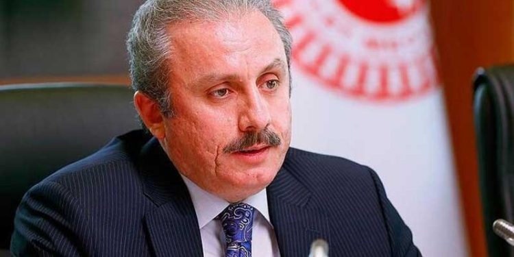 TBMM Başkanı Şentop: Cumhurbaşkanımız 'kaçmak' fiiliyle yan yana konulabilecek son kişidir