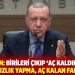 Tayyip Erdoğan: Birileri çıkıp ‘aç kaldık’ diyor; vicdansızlık yapma, aç kalan falan yok!