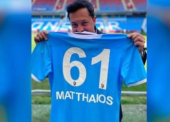 Trabzonspor'un şampiyonluk kutlamalarında Matthaios Tsahouridis krizi