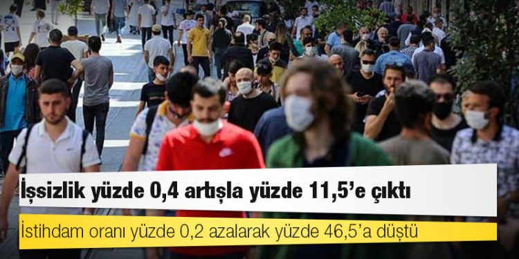 TÜİK verileri: İşsizlik oranı yüzde 11,5