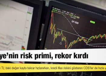 Türkiye'nin risk primi, rekor kırdı