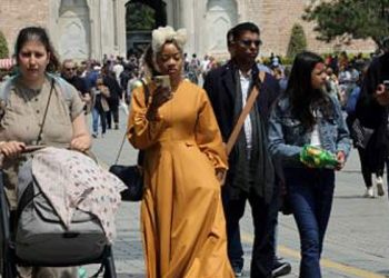 Türkiye’ye gelen turist sayısı geçen yılın aynı ayına göre yüzde 225 arttı