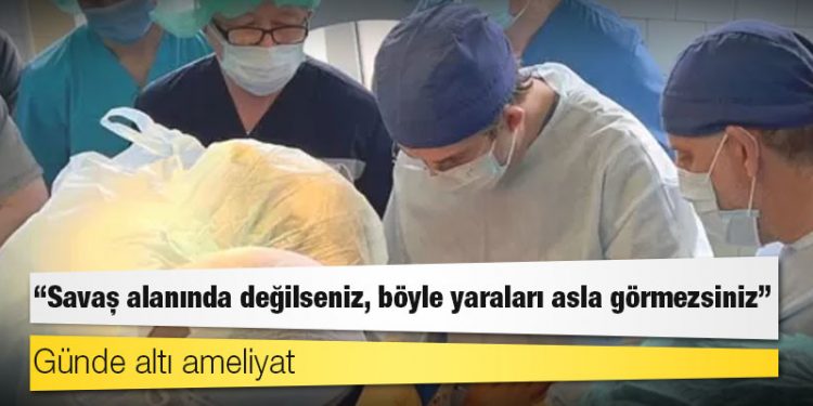 Ukrayna'da hayat kurtaran Suriyeli doktor: 'Savaş alanında değilseniz, böyle yaraları asla görmezsiniz'