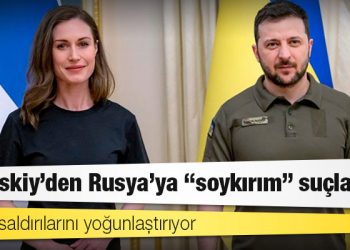 Zelenskiy'den Rusya'ya "soykırım" suçlaması