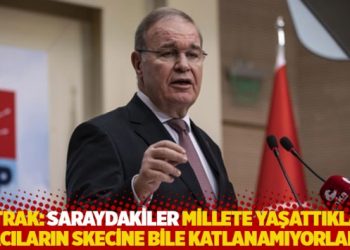 &Ouml;ztrak: Saraydakiler millete yaşattıkları acıların skecine bile katlanamıyorlar