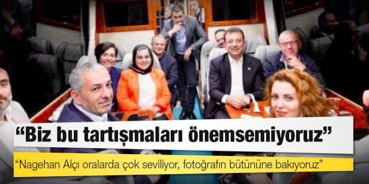 İBB'den otobüs fotoğrafı açıklaması: Biz bu tartışmaları önemsemiyoruz, Nagehan Alçı oralarda çok seviliyor, fotoğrafın bütününe bakıyoruz