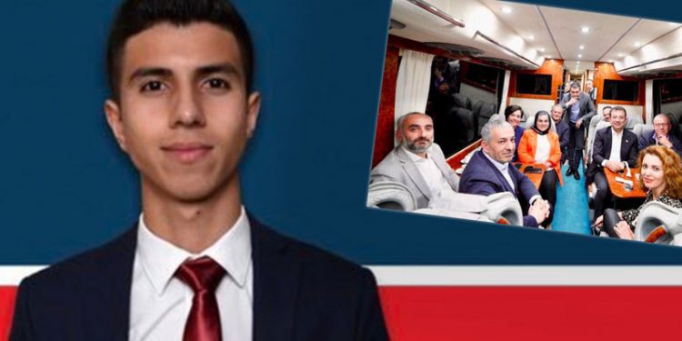 İmamoğlu'nun bazı gazetecilerle verdiği fotoğrafı eleştiren CHP il gençlik kolları yöneticisinin istifası istendi