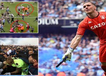 İngiltere’de Boffin vakası; City taraftarları rakip kaleci Robin Olsen’e saldırdı!