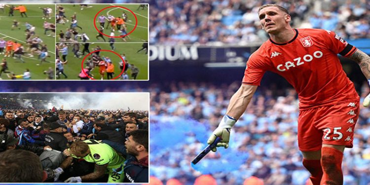 İngiltere’de Boffin vakası; City taraftarları rakip kaleci Robin Olsen’e saldırdı!