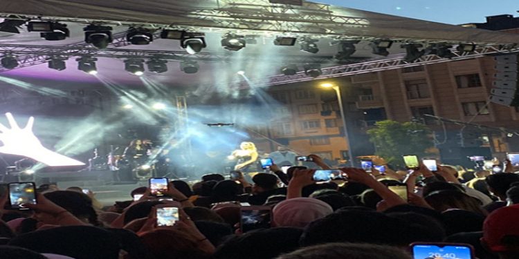 İrem Derici'nin konseri yarıda kesildi