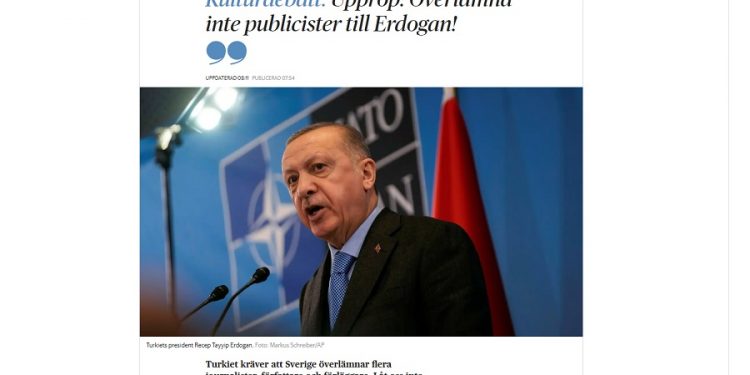 İsveçli aydınlardan ortak çağrı: ‘Erdoğan’ın veto tuzağına düşmeyin, gazetecileri iade etmeyin’