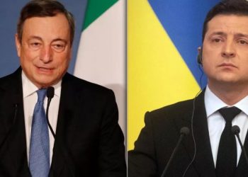 İtalya Başbakanı Draghi, Ukrayna Devlet Başkanı Zelenski ile görüştü