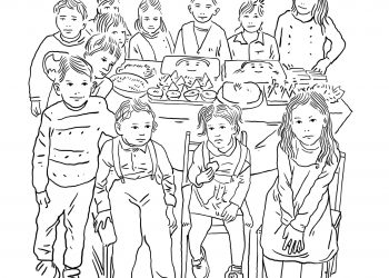 İtalyan sanatçı bu kez ‘cezaevi çocukları’nı çizdi