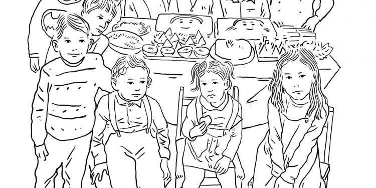 İtalyan sanatçı bu kez ‘cezaevi çocukları’nı çizdi