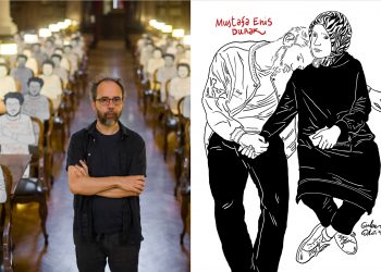 İtalyan çizer Constantini’den Nedim Şener’e yanıt: ‘Hakları çiğnenmiş kişileri çiziyorum’