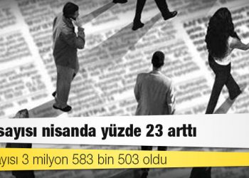 İŞKUR: İşsiz sayısı nisanda yüzde 23 arttı