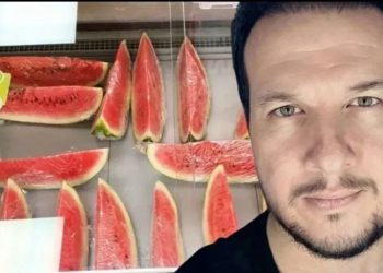 Şahan Gökbakar'dan 'dilim karpuz' paylaşımı: Vay be, güzel ülkem