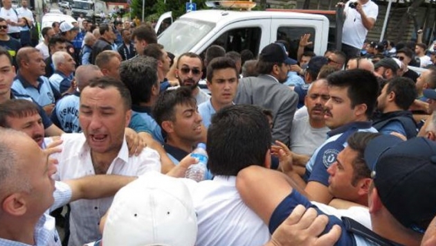 Üsküdar Belediyesi zabıtaları, İBB ekiplerine saldırdı