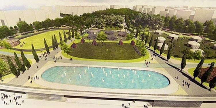 106 bin nüfuslu ilçede millet bahçesi için 6,7 milyon TL harcandı