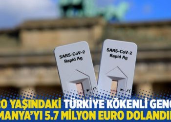 20 yaşındaki T&uuml;rkiye k&ouml;kenli gen&ccedil; Almanya&rsquo;yı 5.7 milyon euro dolandırdı