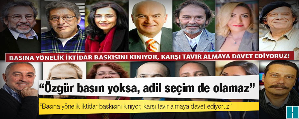 21 gazeteci gözaltında: ‘Özgür basın yoksa, adil seçim de olamaz’