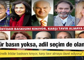 21 gazeteci gözaltında: ‘Özgür basın yoksa, adil seçim de olamaz’