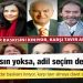 21 gazeteci gözaltında: ‘Özgür basın yoksa, adil seçim de olamaz’