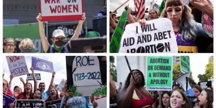 ABD'de kürtaj hakkı için eylemler ülke geneline yayılıyor: Kadınlar greve hazırlanıyor