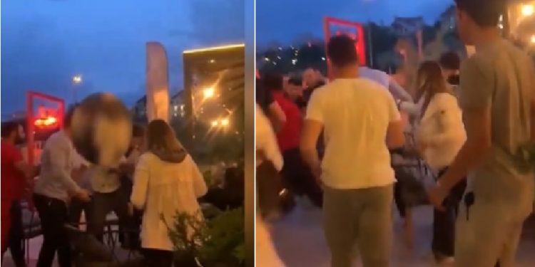 AKP MKYK üyesinin eşi ve korumaları, küçük çocukları tekme tokat dövdü