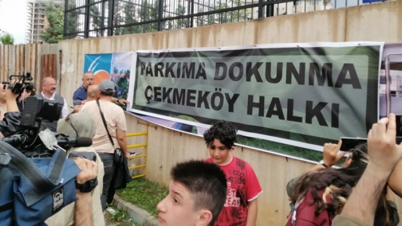 AKP'li belediye çocuk parkını yıkmakta ısrarcı: 'İşin ihalesini yaptık'