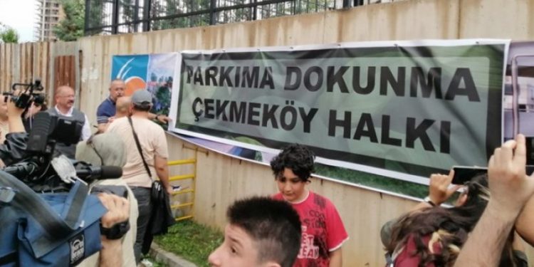 AKP'li belediye çocuk parkını yıkmakta ısrarcı: 'İşin ihalesini yaptık'