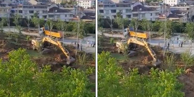 AKP’li belediye, parkı yapılaşmaya açıp 05.30’da yıkımı başlattı; vatandaş tepkili