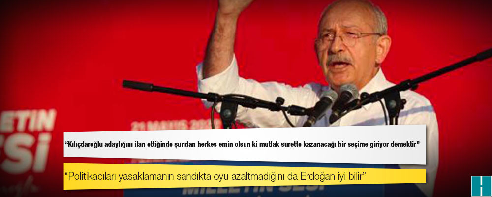 Abdüllatif Şener: Kılıçdaroğlu adaylığını ilan ettiğinde şundan herkes emin olsun ki mutlak surette kazanacağı bir seçime giriyor demektir