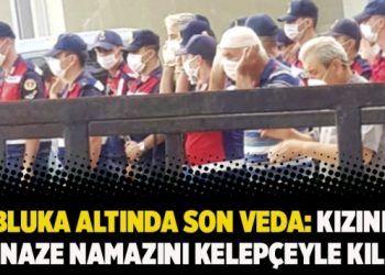 Abluka altında son veda: Kızının cenaze namazını kelep&ccedil;eyle kıldı
